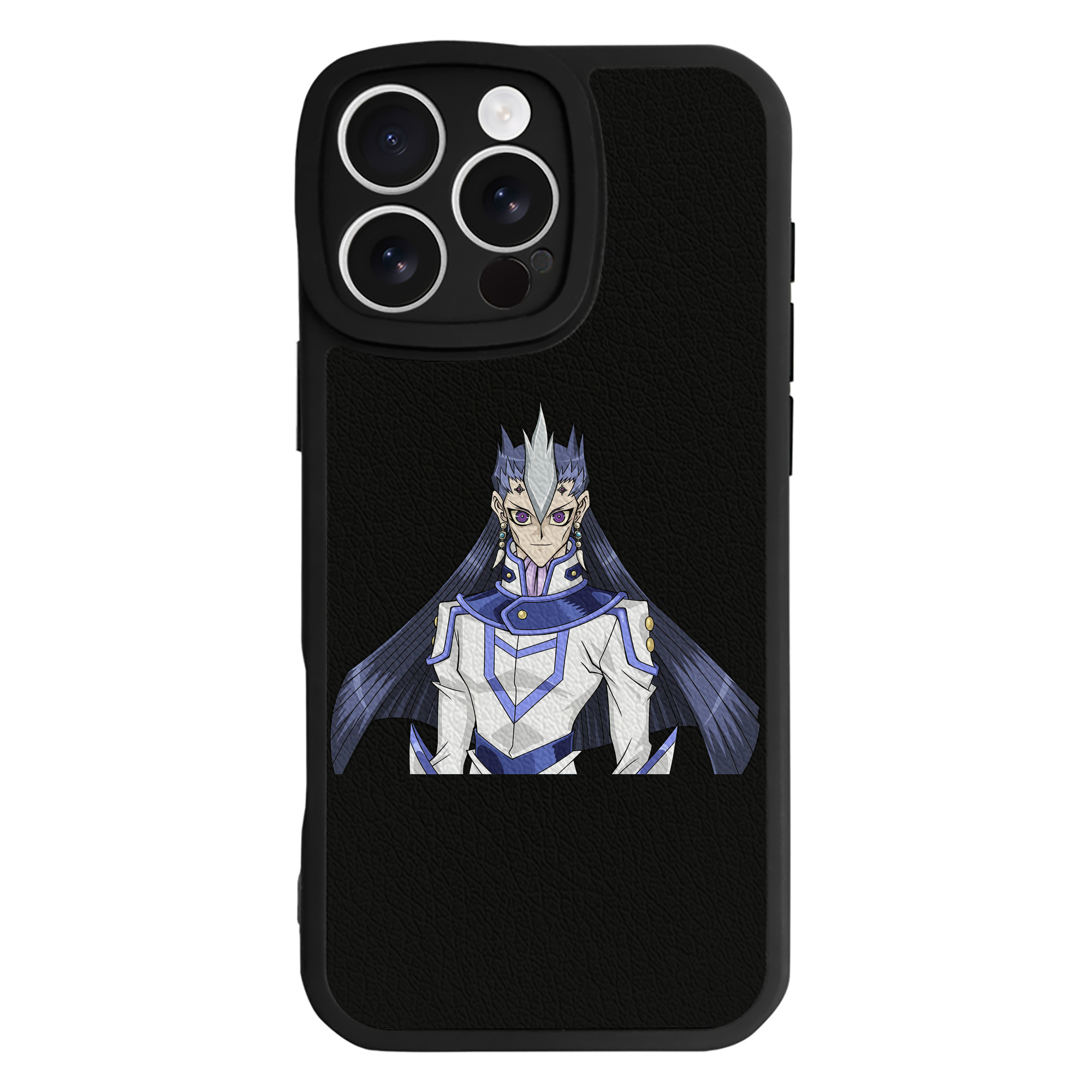 （画像用） 遊☆戯☆王 Yu-Gi-Oh! 【iPhone 16シリーズ対応】シリコンスマホケース（レザー調） 材質：シリコン